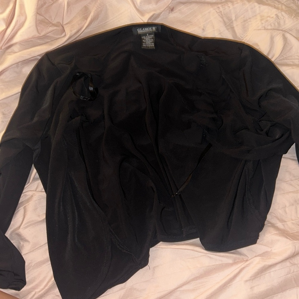 Small Black Glamour Sleeves Cover